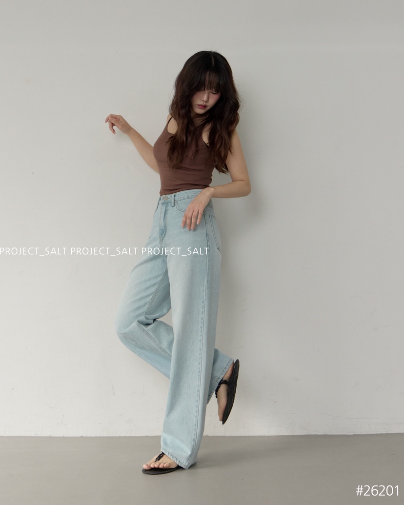 PROJECT SALT韓國直郵實拍女裝新品26春夏牛仔褲PROJECTSALT牛仔褲