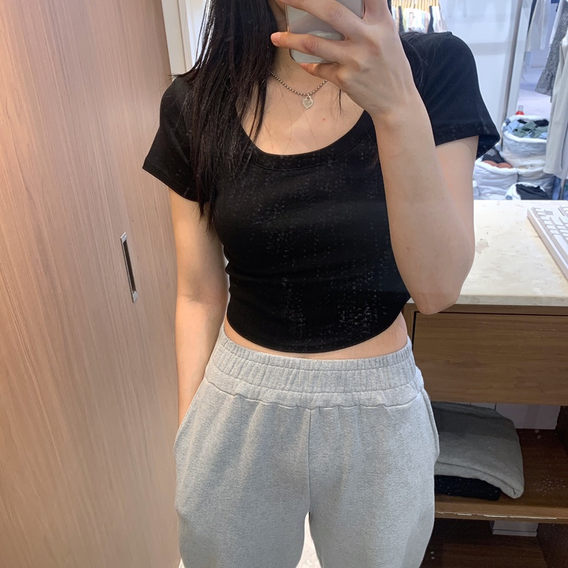 ON THE MODE韓國東大門代購女士新款熱賣職業26春夏T恤ON THE MODET恤