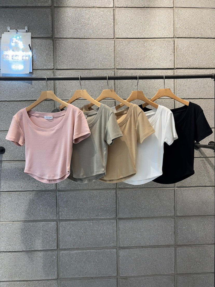 ON THE MODE韓國東大門代購女士新款熱賣職業26春夏T恤ON THE MODET恤