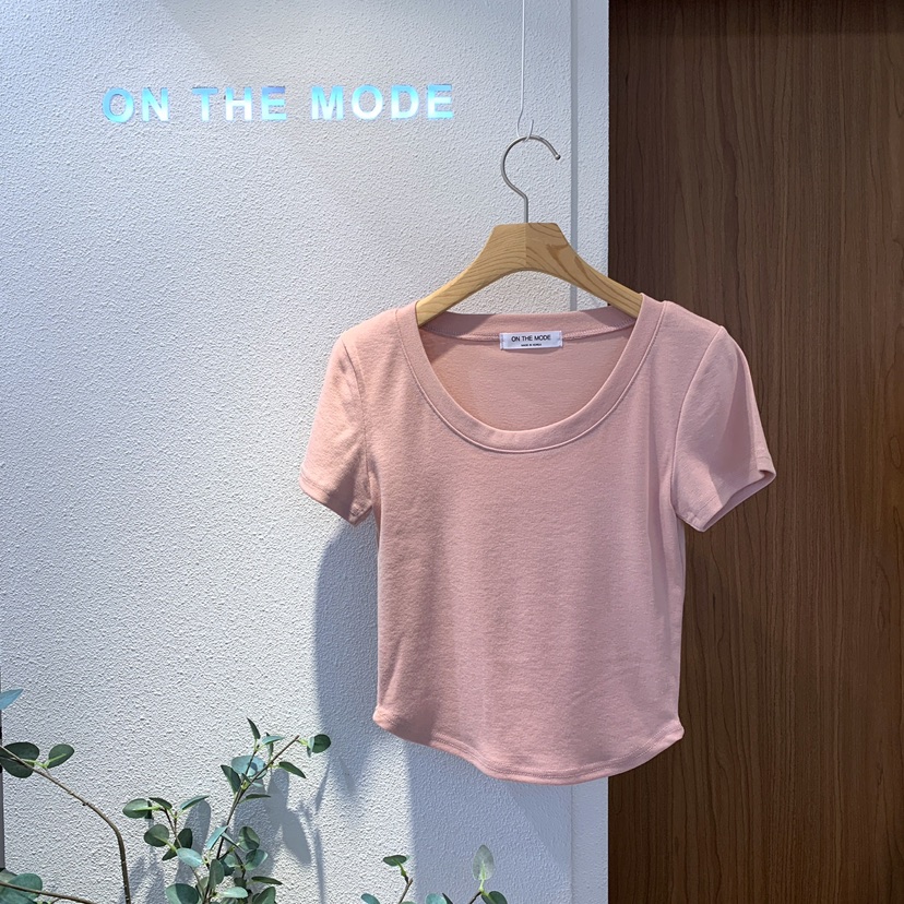 ON THE MODE韓國東大門代購女士新款熱賣職業26春夏T恤ON THE MODET恤圖色3