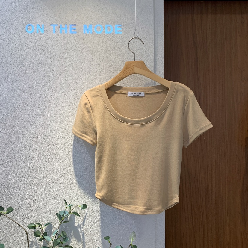 ON THE MODE韓國東大門代購女士新款熱賣職業26春夏T恤ON THE MODET恤圖色4