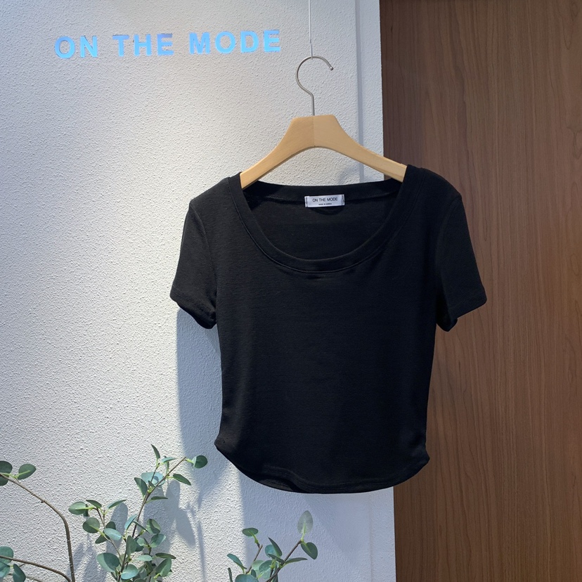 ON THE MODE韓國東大門代購女士新款熱賣職業26春夏T恤ON THE MODET恤圖色5