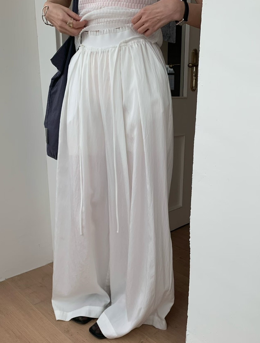 OLA韓國直郵女士新款推薦休閑時尚職業熱賣26春夏人氣休閑褲mellor/OLA休閑褲