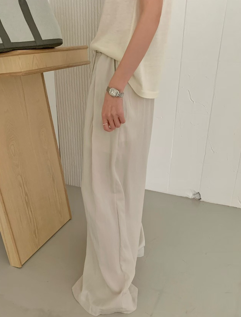 OLA韓國直郵女士新款推薦休閑時尚職業熱賣26春夏人氣休閑褲mellor/OLA休閑褲