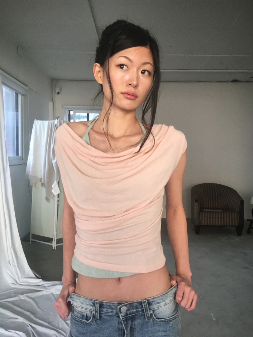 BLACK PIG韓國直郵實拍女士新款熱賣休閑職業T恤不含內搭VIVIAN_LEET恤圖色1