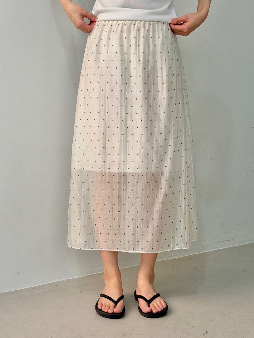 PEPPER-L韓國代購女裝新款26春夏人氣時尚休閑職業熱賣長裙PEPPER長裙