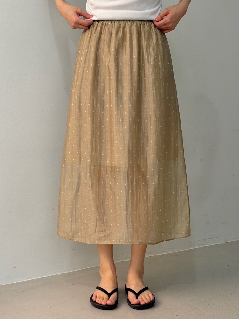 PEPPER-L韓國代購女裝新款26春夏人氣時尚休閑職業熱賣長裙PEPPER長裙