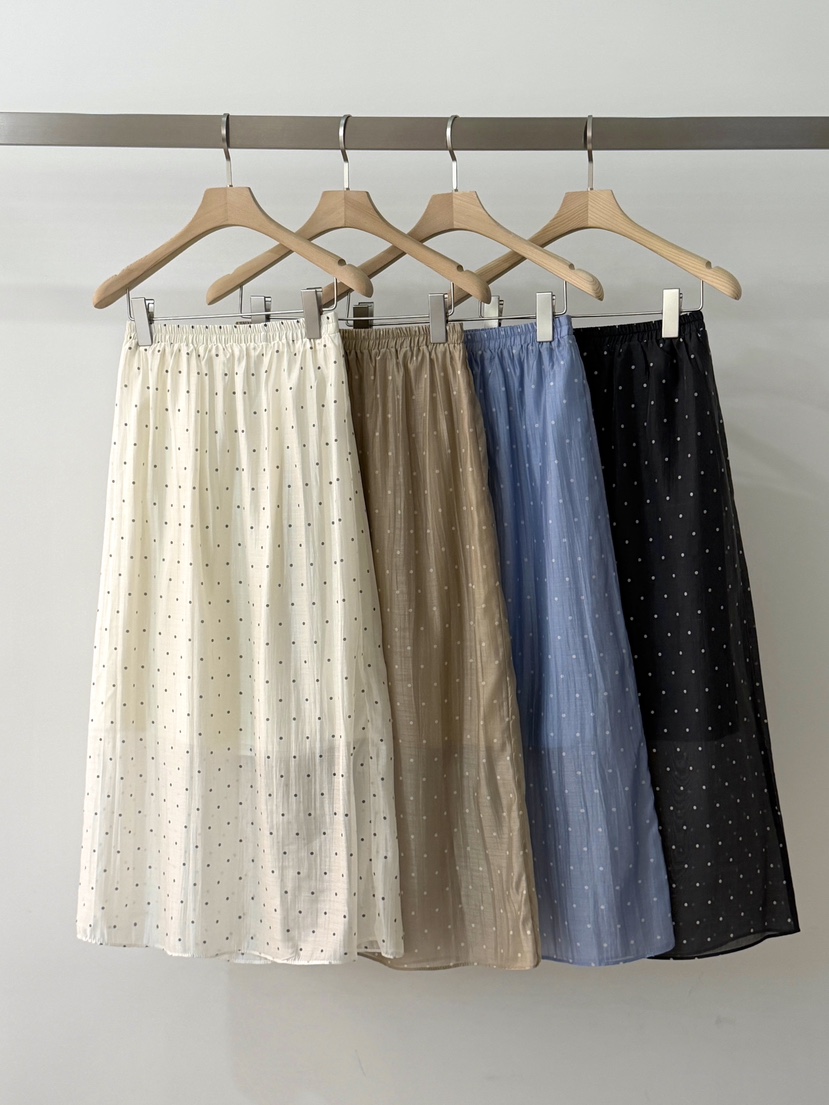 PEPPER-L韓國代購女裝新款26春夏人氣時尚休閑職業熱賣長裙PEPPER長裙