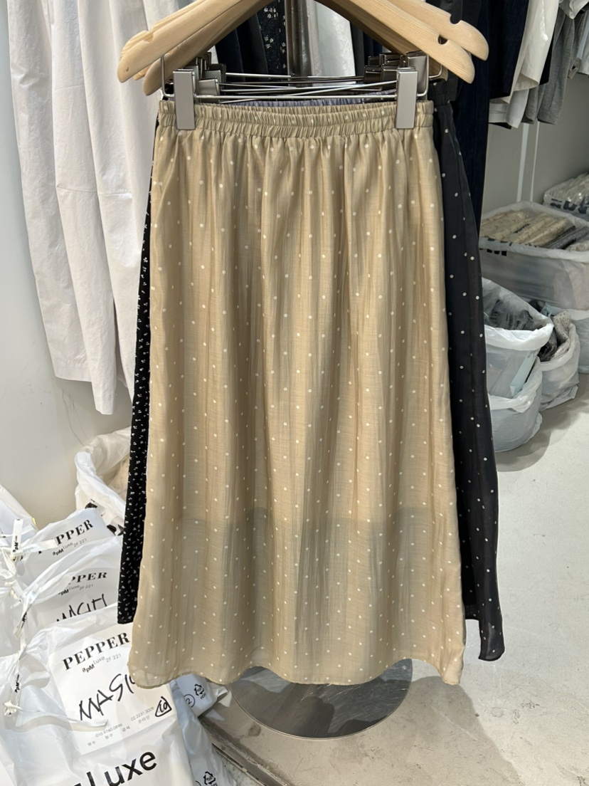 PEPPER-L韓國代購女裝新款26春夏人氣時尚休閑職業熱賣長裙PEPPER長裙圖色2