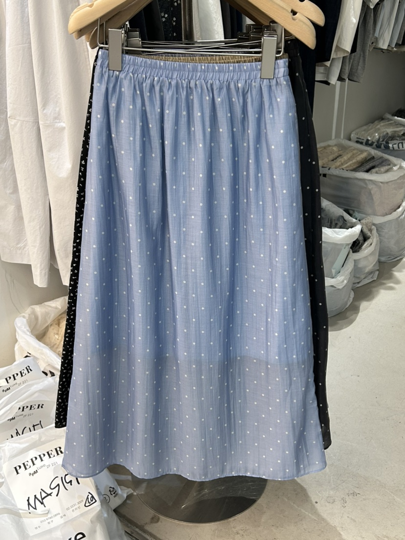 PEPPER-L韓國代購女裝新款26春夏人氣時尚休閑職業熱賣長裙PEPPER長裙圖色3