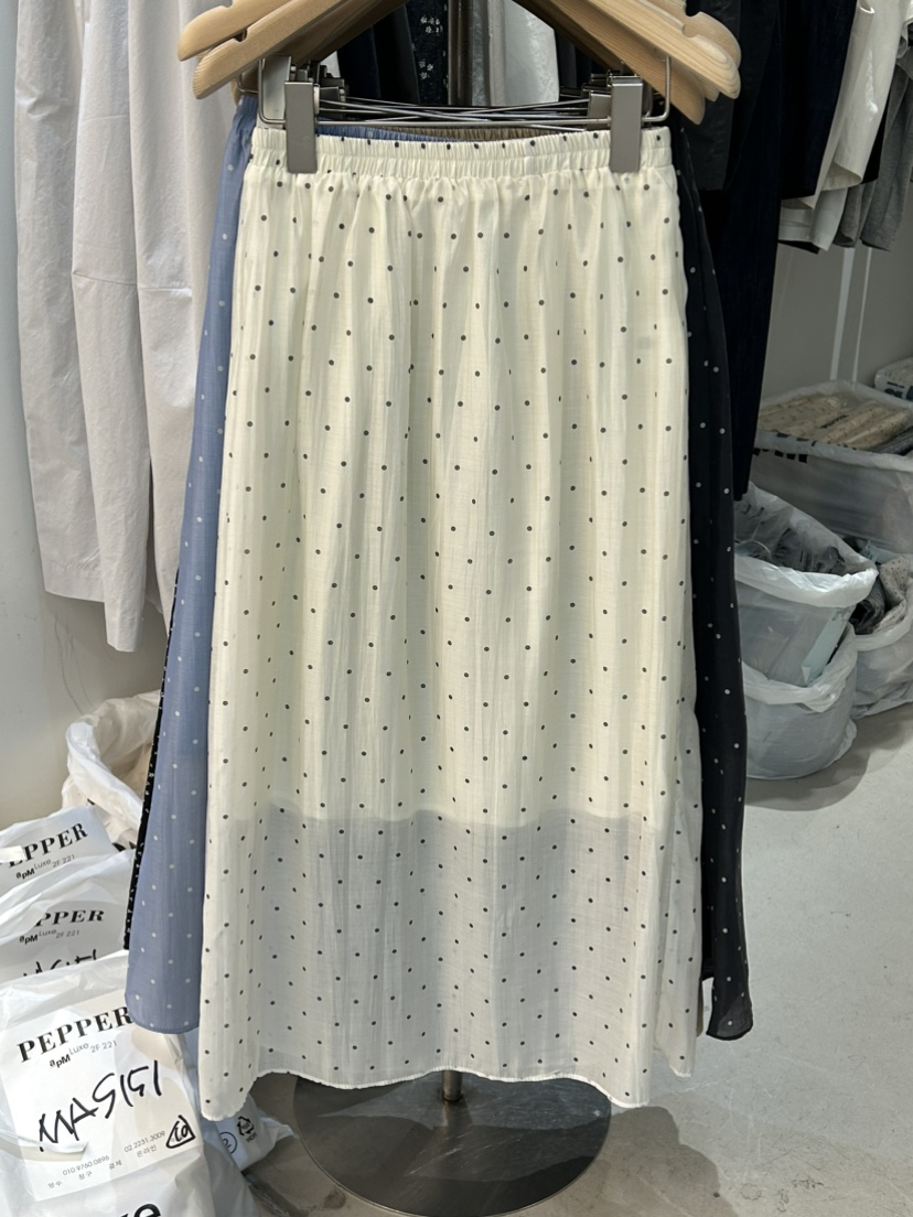 PEPPER-L韓國代購女裝新款26春夏人氣時尚休閑職業熱賣長裙PEPPER長裙圖色4