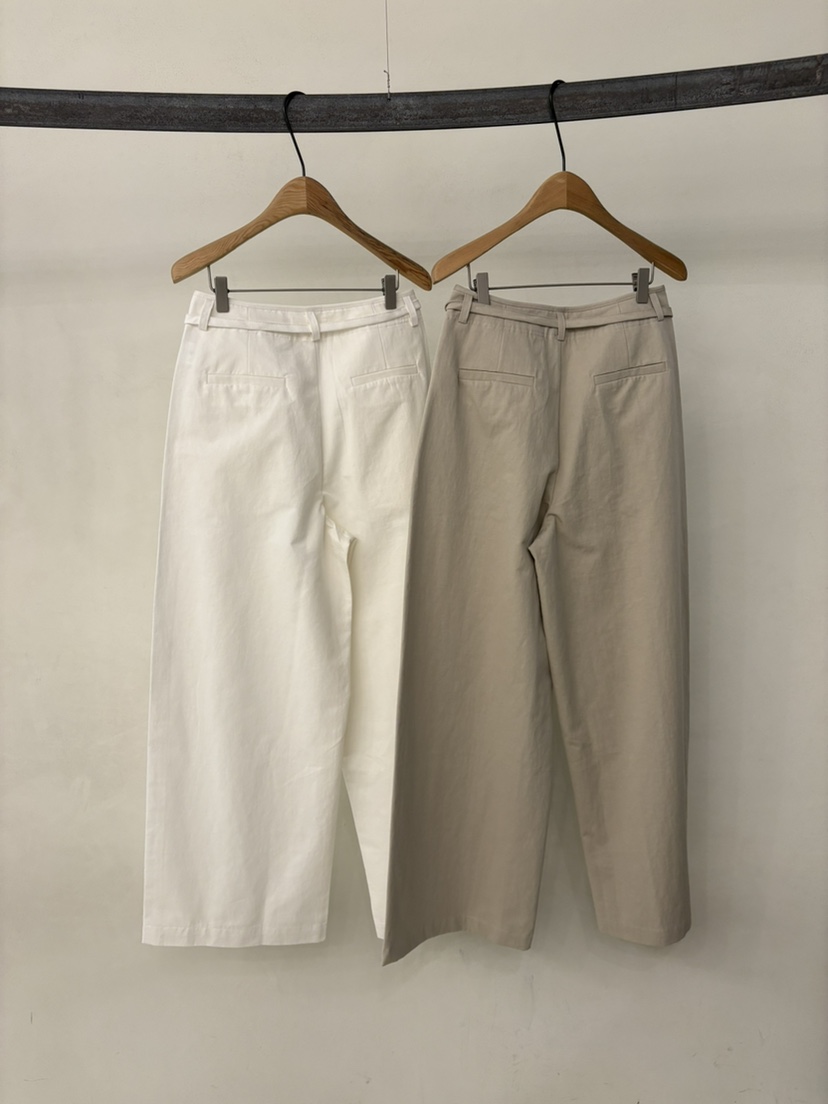 OHAO韓國直郵實拍女士新款人氣時尚熱賣職業休閑褲含腰繩OHAO/HA MONG休閑褲