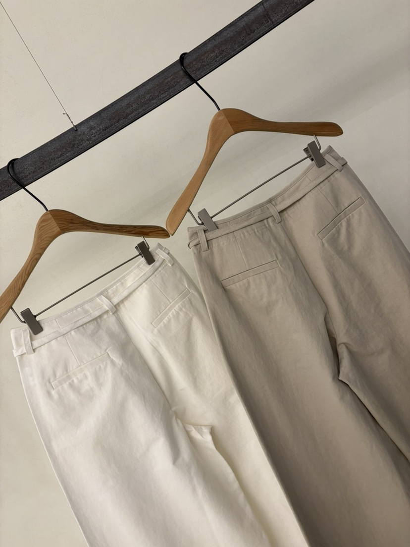 OHAO韓國直郵實拍女士新款人氣時尚熱賣職業休閑褲含腰繩OHAO/HA MONG休閑褲