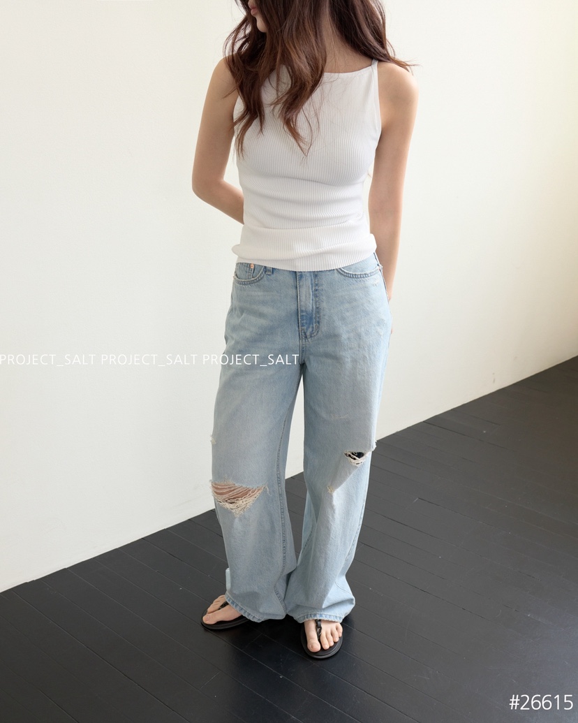 PROJECT SALT韓國東大門直郵女士新款推薦牛仔褲PROJECTSALT牛仔褲