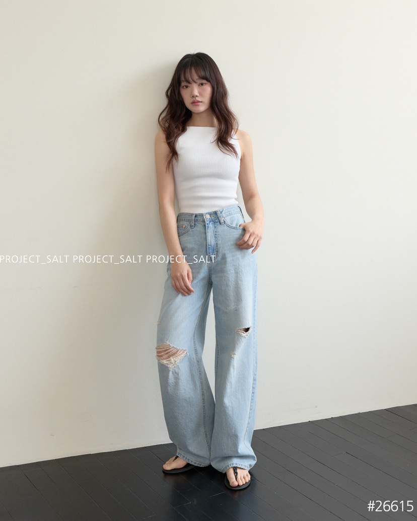 PROJECT SALT韓國東大門直郵女士新款推薦牛仔褲PROJECTSALT牛仔褲