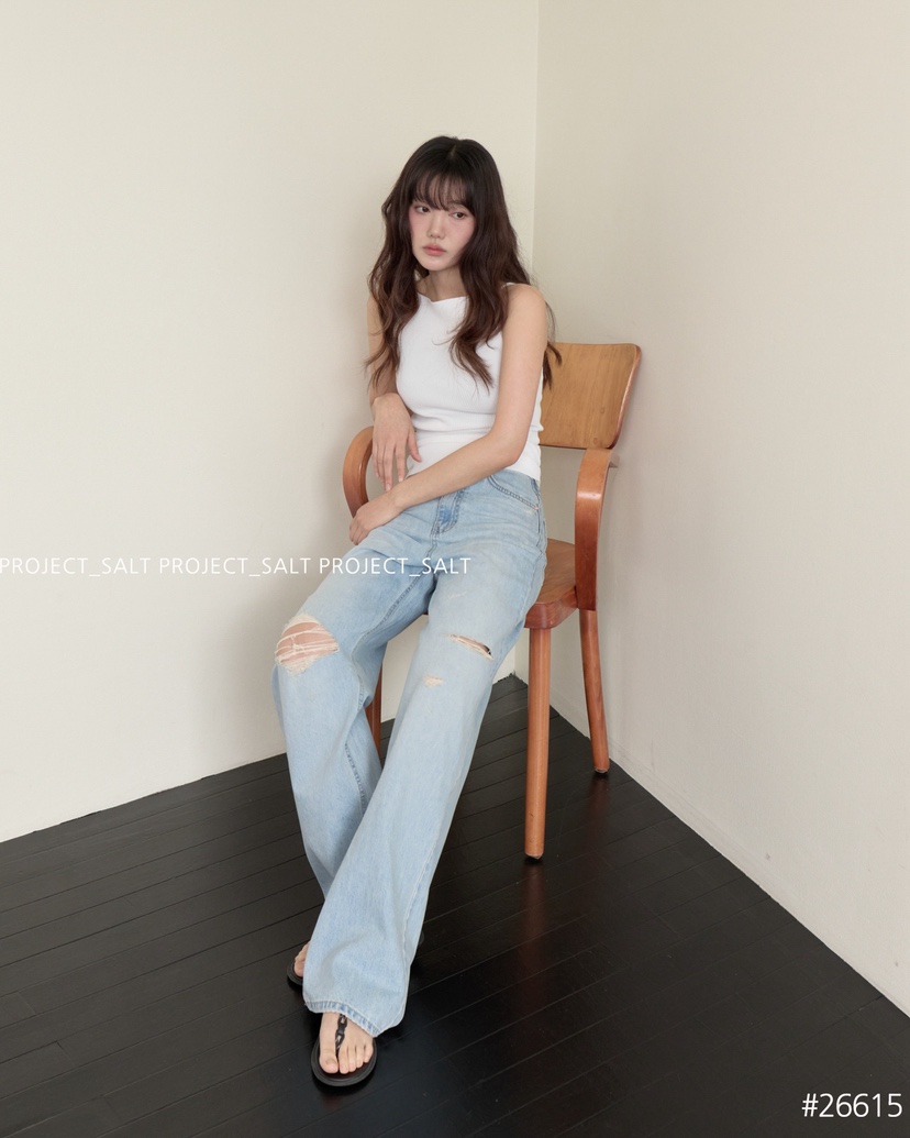 PROJECT SALT韓國東大門直郵女士新款推薦牛仔褲PROJECTSALT牛仔褲