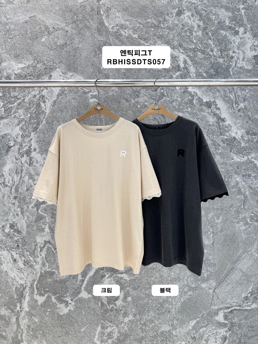 ROOKIE BUD韓國直郵女士新品熱賣職業推薦人氣休閑26春夏T恤ROOKIE BUD-LT恤