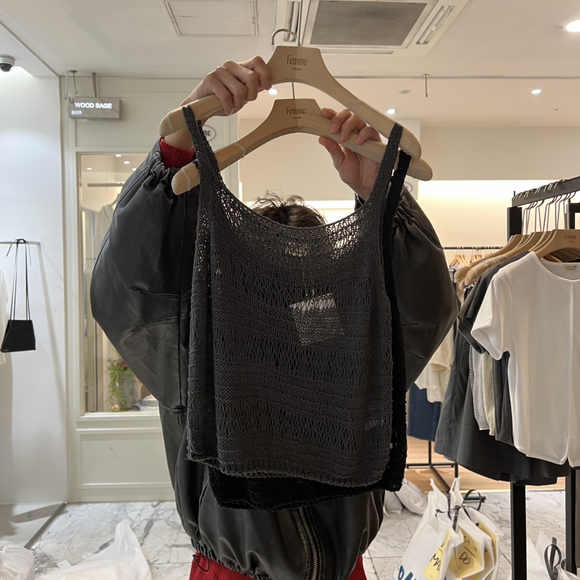 LA MAGIE FEMME韓國東大門代購女士新款熱賣職業吊帶背心Lamagie Femme吊帶/背心圖色4