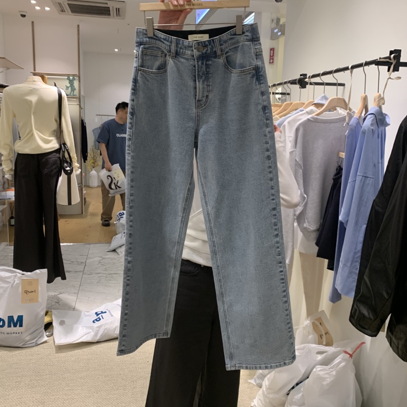 LMT（SAND LIMITED）韓國直郵女士新品職業推薦26春夏牛仔褲LMT/THE SAND/THE BEIGES_FLOW牛仔褲圖色1