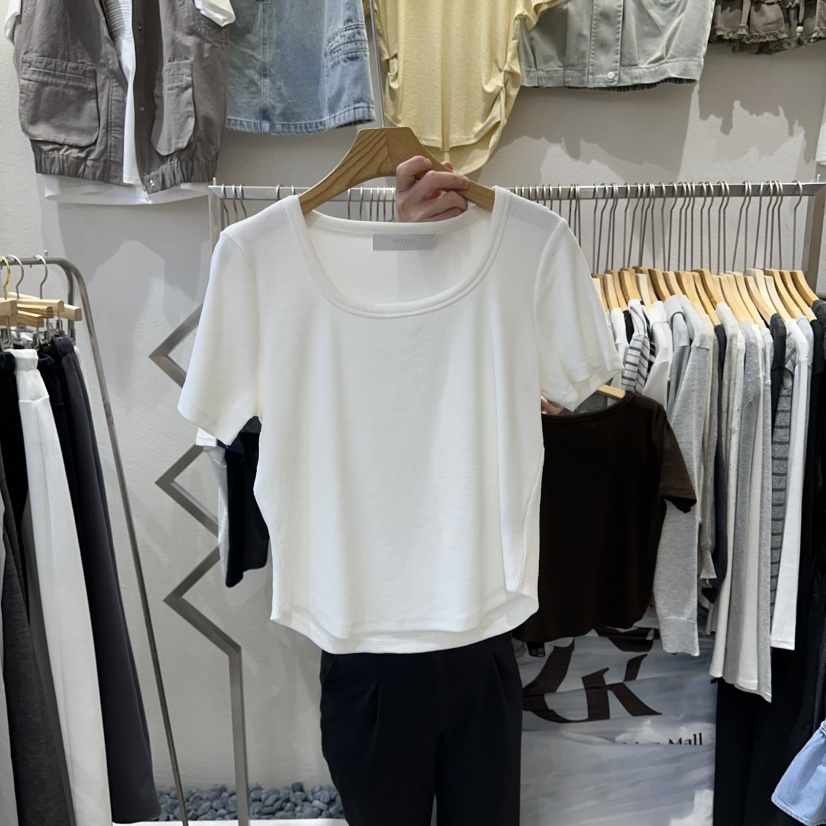 HIPTIQUE韓國東大門代購女士新品人氣職業26春夏休閑推薦T恤HIPTIQUET恤圖色1