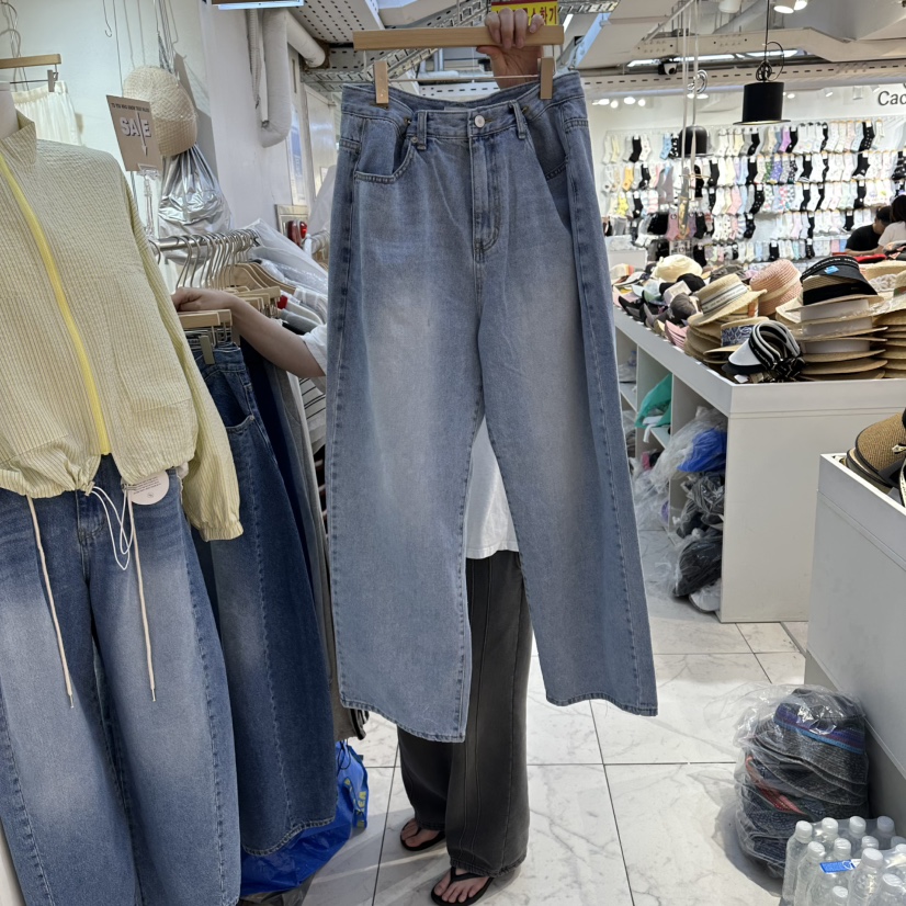 AKRA BY ART韓國代購女裝新品職業26春夏時尚熱賣牛仔褲AKRA BY ART牛仔褲圖色1