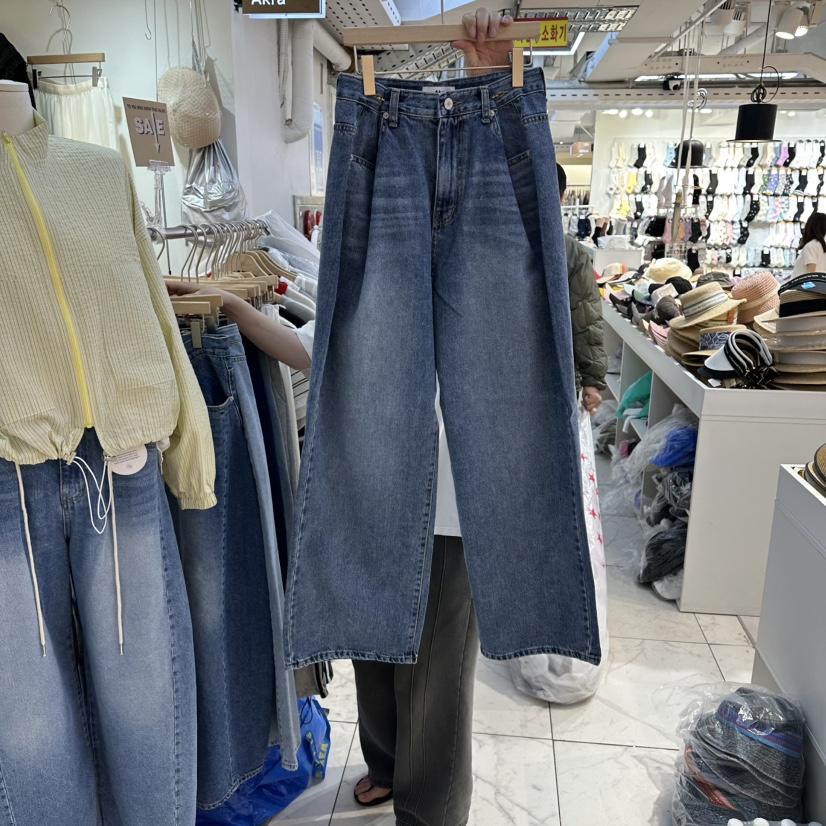 AKRA BY ART韓國代購女裝新品職業26春夏時尚熱賣牛仔褲AKRA BY ART牛仔褲圖色2