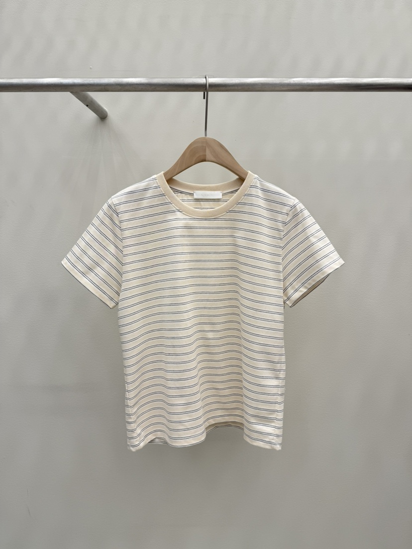 EOOB/LAMEREI韓國東大門直郵女裝新款26春夏熱賣T恤條紋EOOB/LAMEREIT恤圖色2