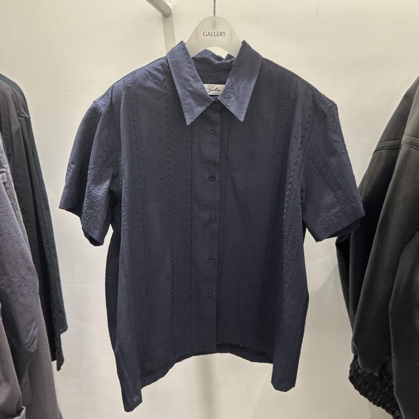 GALLERY-P韓國代購女士新款休閑時尚襯衫蕾絲衫刺繡鏤空GALLERY-P襯衫/蕾絲衫圖色2