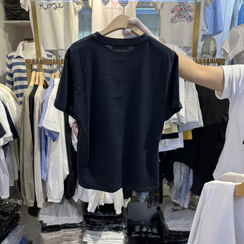 COCO HOLIC韓國東大門直郵女士新品休閑時尚職業熱賣T恤COCO HOLICT恤