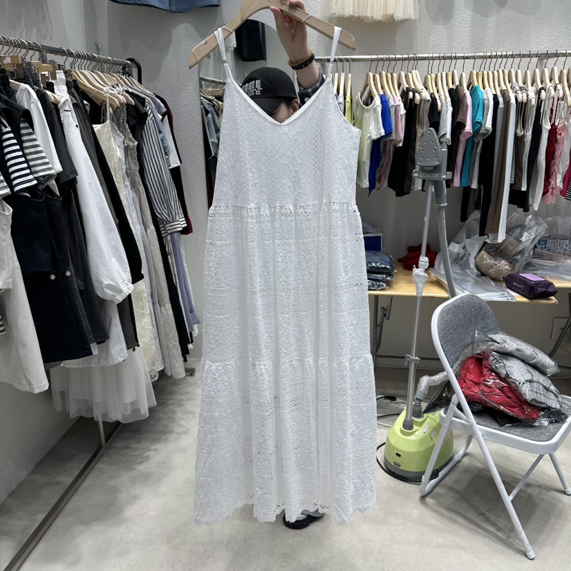 HOT PLACE/DREAM GIRIS/HOT ISSUE韓國直郵女裝新款26春夏連衣裙鏤空HOT PLACE/DREAM GIRIS/HOT ISSUE連衣裙