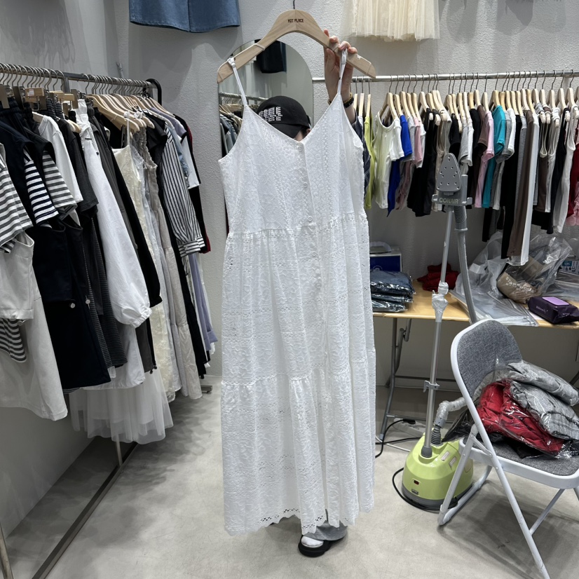 HOT PLACE/DREAM GIRIS/HOT ISSUE韓國直郵女裝新款26春夏連衣裙鏤空HOT PLACE/DREAM GIRIS/HOT ISSUE連衣裙圖色1