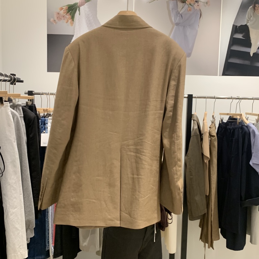 LMT（SAND LIMITED）韓國東大門代購女裝新品休閑夾克亞麻LMT/THE SAND/THE BEIGES_FLOW夾克