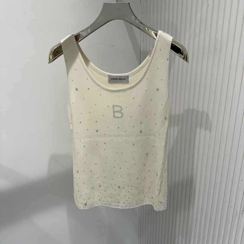 COCO HOLIC韓國直郵女士新款職業熱賣人氣時尚休閑吊帶背心COCO HOLIC吊帶/背心圖色2