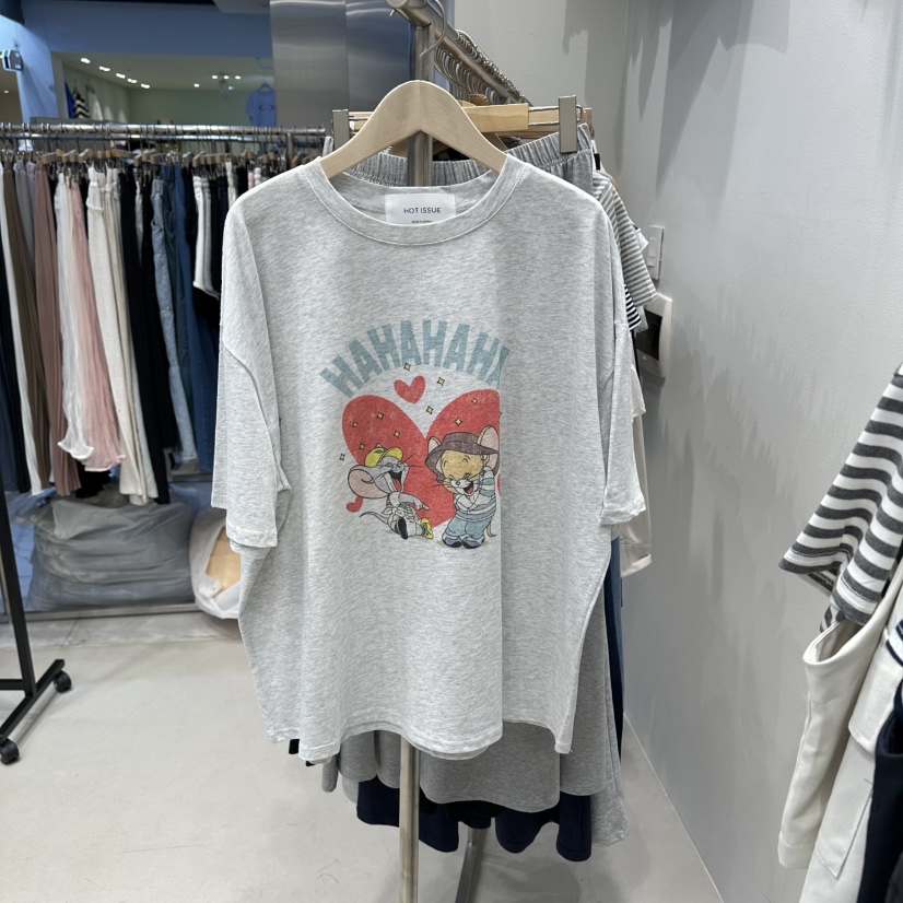 HOT PLACE/DREAM GIRIS/HOT ISSUE韓國代購女士新品推薦T恤HOT PLACE/DREAM GIRIS/HOT ISSUET恤圖色3