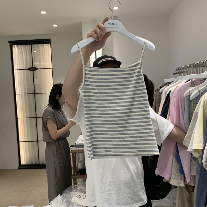 VENIR-a韓國東大門代購女裝新款熱賣時尚26春夏吊帶背心VENIR-a吊帶/背心圖色1