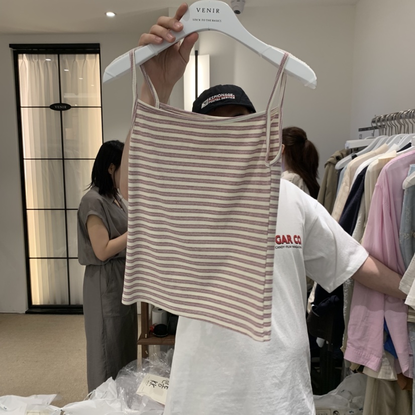 VENIR-a韓國東大門代購女裝新款熱賣時尚26春夏吊帶背心VENIR-a吊帶/背心圖色2
