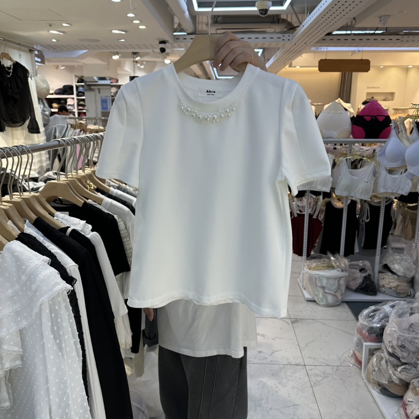 AKRA BY ART韓國東大門直郵女裝新款休閑26春夏職業T恤AKRA BY ARTT恤圖色1