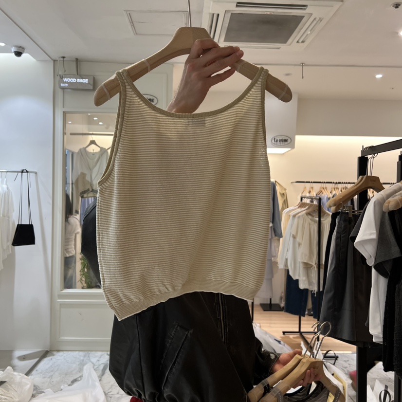 LA MAGIE FEMME韓國東大門直郵女裝新品熱賣休閑吊帶背心Lamagie Femme吊帶/背心