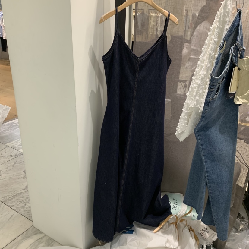 LMT（SAND LIMITED）韓國代購女裝新品人氣連衣裙V領天絲LMT/THE SAND/THE BEIGES_FLOW連衣裙