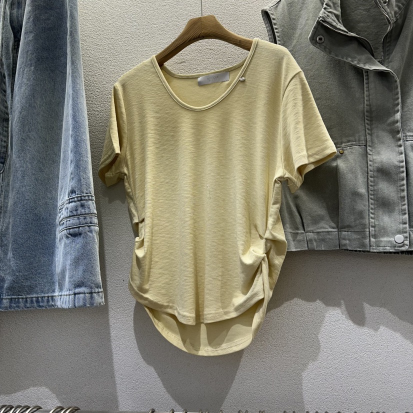 HIPTIQUE韓國東大門直郵女裝新品時尚人氣休閑熱賣職業T恤HIPTIQUET恤圖色2