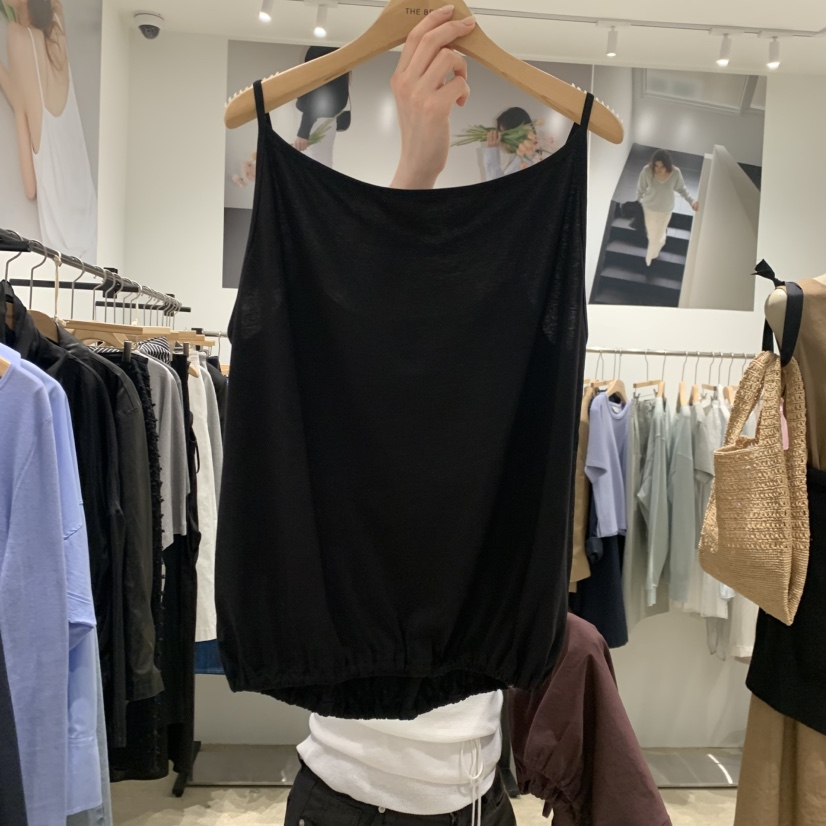 LMT（SAND LIMITED）韓國代購女裝新品熱賣吊帶背心棉質LMT/THE SAND/THE BEIGES_FLOW吊帶/背心圖色3