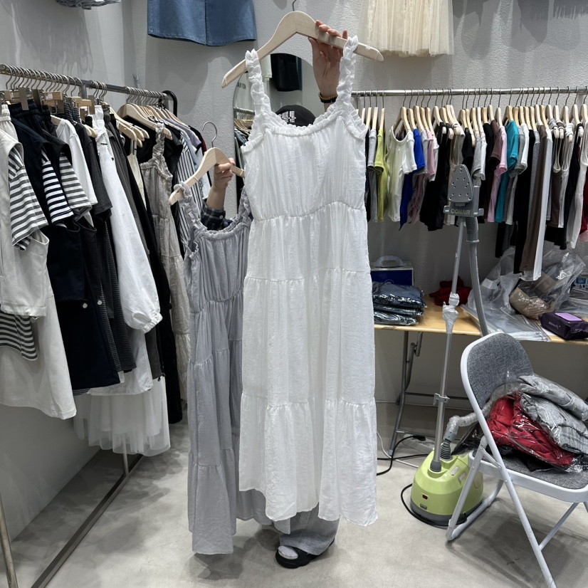 HOT PLACE/DREAM GIRIS/HOT ISSUE韓國代購女裝新款時尚連衣裙褶皺HOT PLACE/DREAM GIRIS/HOT ISSUE連衣裙