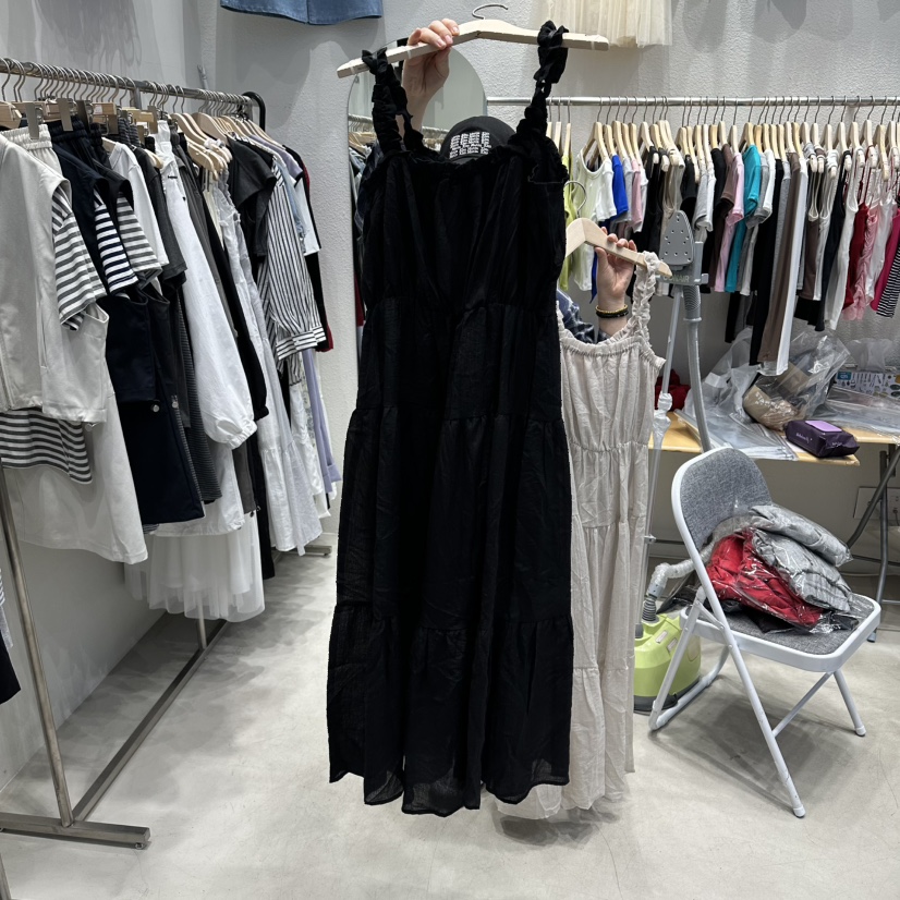 HOT PLACE/DREAM GIRIS/HOT ISSUE韓國代購女裝新款時尚連衣裙褶皺HOT PLACE/DREAM GIRIS/HOT ISSUE連衣裙圖色3