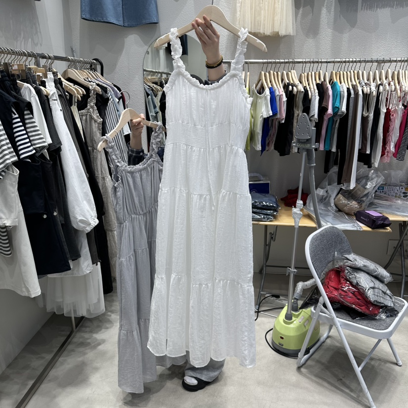 HOT PLACE/DREAM GIRIS/HOT ISSUE韓國代購女裝新款時尚連衣裙褶皺HOT PLACE/DREAM GIRIS/HOT ISSUE連衣裙圖色4