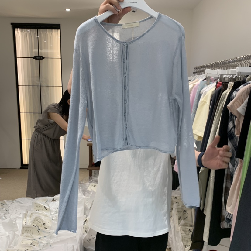 VENIR-a韓國代購女裝新款休閑職業26春夏推薦熱賣針織衫VENIR-a針織衫圖色4