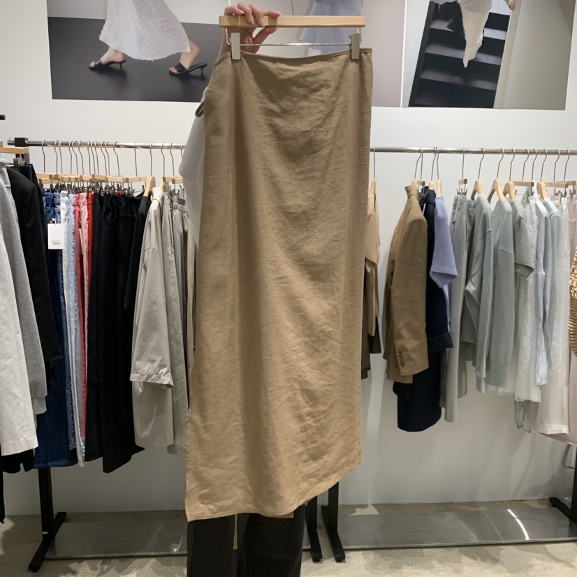 LMT（SAND LIMITED）韓國東大門代購女裝新款休閑半身裙中短裙LMT/THE SAND/THE BEIGES_FLOW半身裙/中短裙圖色1