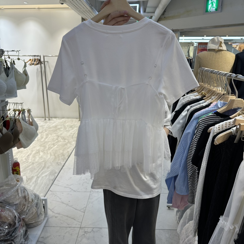 AKRA BY ART韓國直郵女士新款休閑時尚人氣套裝套裝蕾絲AKRA BY ART套裝