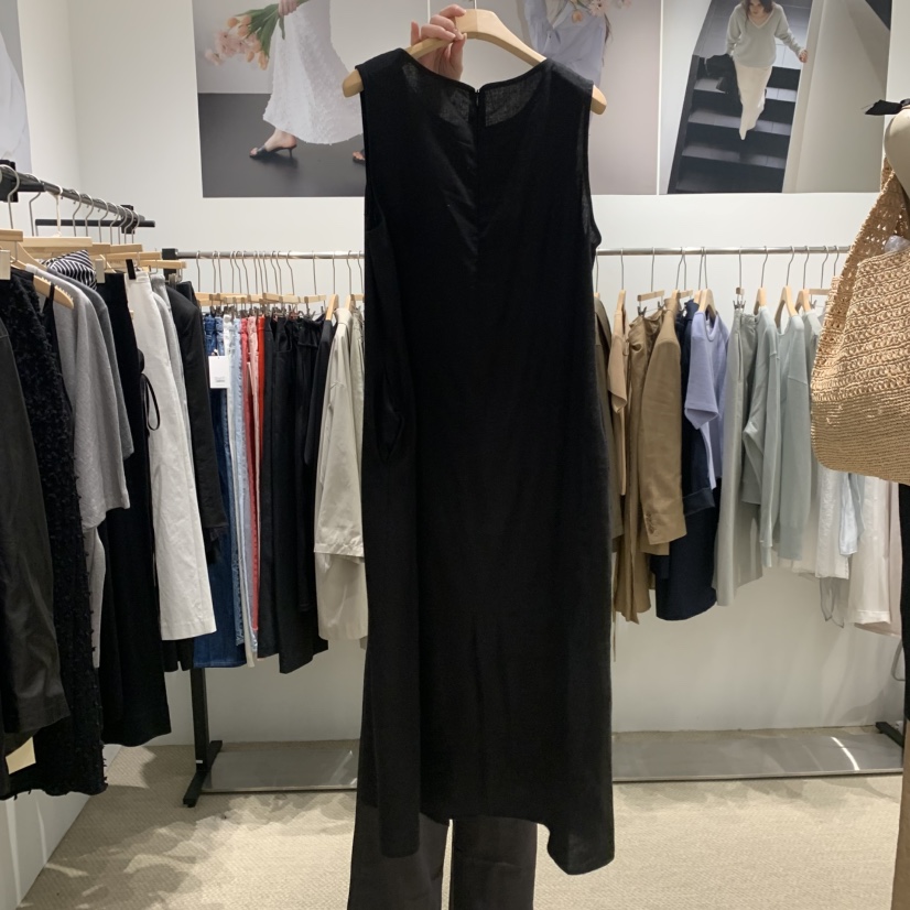 LMT（SAND LIMITED）韓國直郵女裝新款熱賣人氣連衣裙亞麻LMT/THE SAND/THE BEIGES_FLOW連衣裙