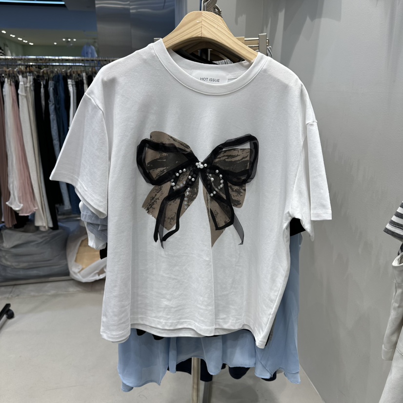 HOT PLACE/DREAM GIRIS/HOT ISSUE韓國直郵女士新款職業T恤HOT PLACE/DREAM GIRIS/HOT ISSUET恤圖色1