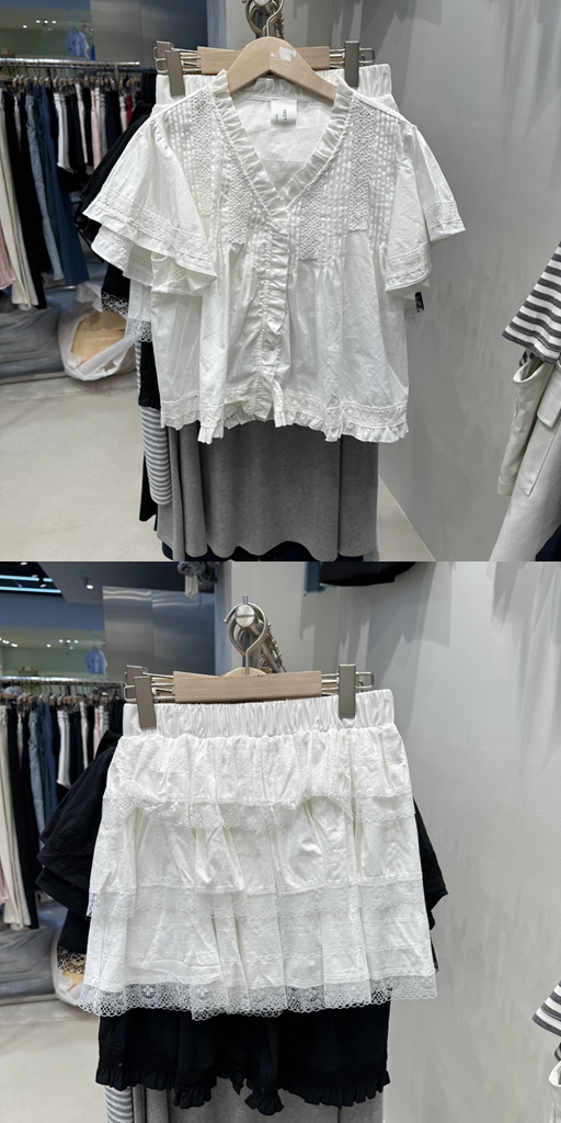 HOT PLACE/DREAM GIRIS/HOT ISSUE韓國東大門直郵女士新品時尚套裝套裝褶裥HOT PLACE/DREAM GIRIS/HOT ISSUE套裝圖色1